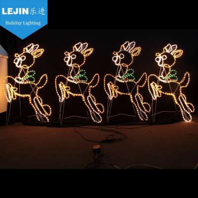 High quality Brand new led christmas light sale clearance Outdoor decoration yellow motif lights