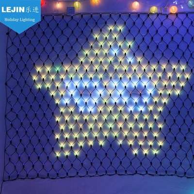 Christmas RGB color 2x2m digital light net for party decoration ti-pure cool