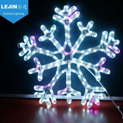 2019 trending outdoor snowflake LED smart motif light NEW design color changing motif lights